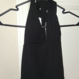 Garage Black Sleeveless Top